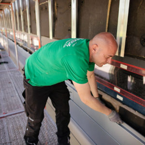 Hansen Mitarbeiter Baustelle