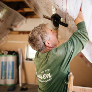 Hansen Mitarbeiter Dachausbau